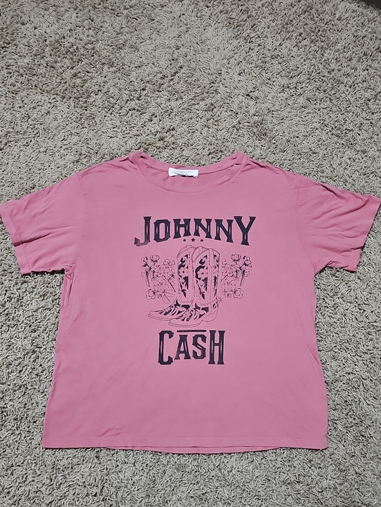 Free People Tops - Free People Daydreamer Johnny Cash Tshirt XL Graphic Tee